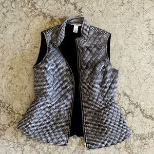 XS White House Black Market vest